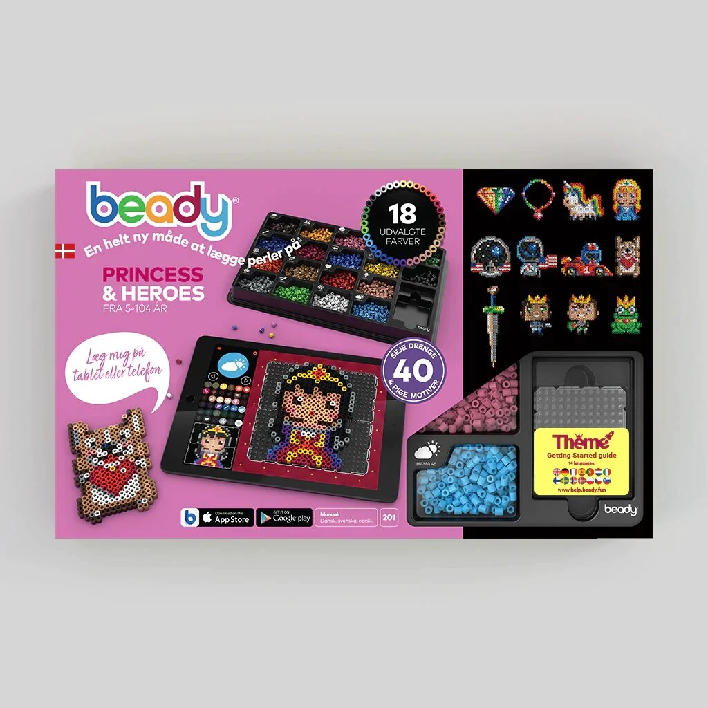 Біді Принцеси та Герої / Beady Princesses & Heroes – Beady.Ukraine
